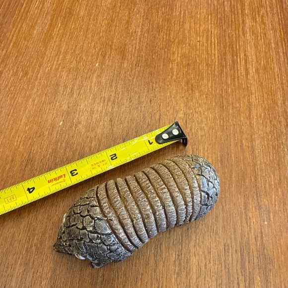 Vintage Armadillo Figurine Artesania Rinconada Uruguay Signed - Picture 4 of 7